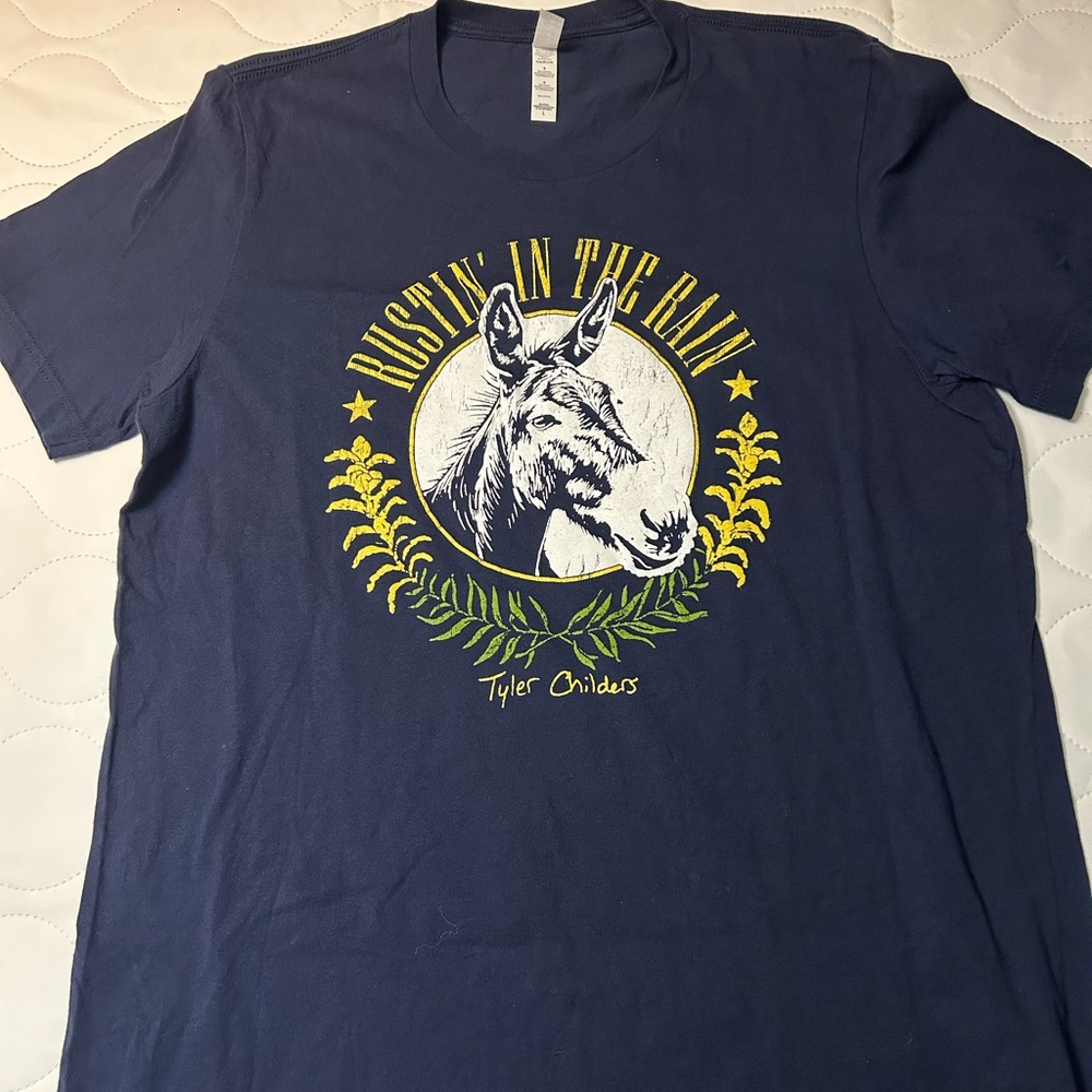 Navy Blue Graphic Tee